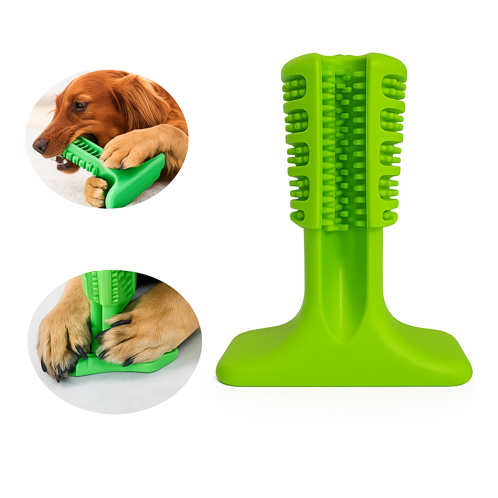 Brinquedo Mordedor para Cães | Alívio, Higiene e Diversão