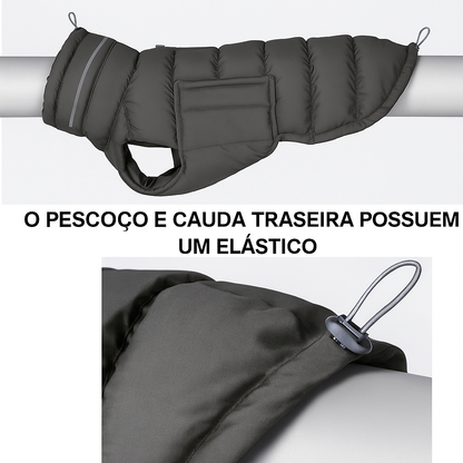 Casaco Pet de Inverno | Quentinho, Estiloso e Impermeável