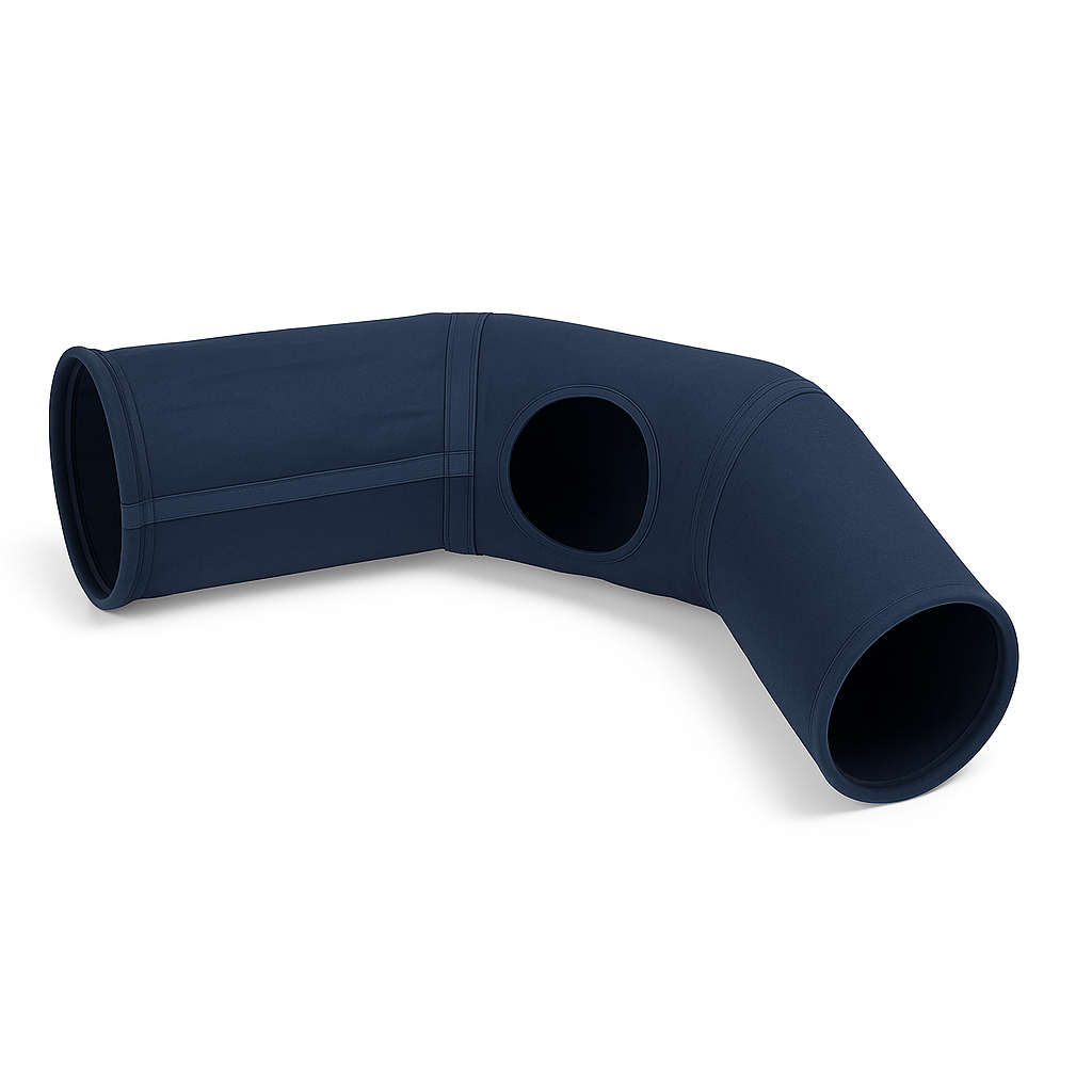 Túnel Dobrável de Camurça para Gatos e Filhotes – Inverno