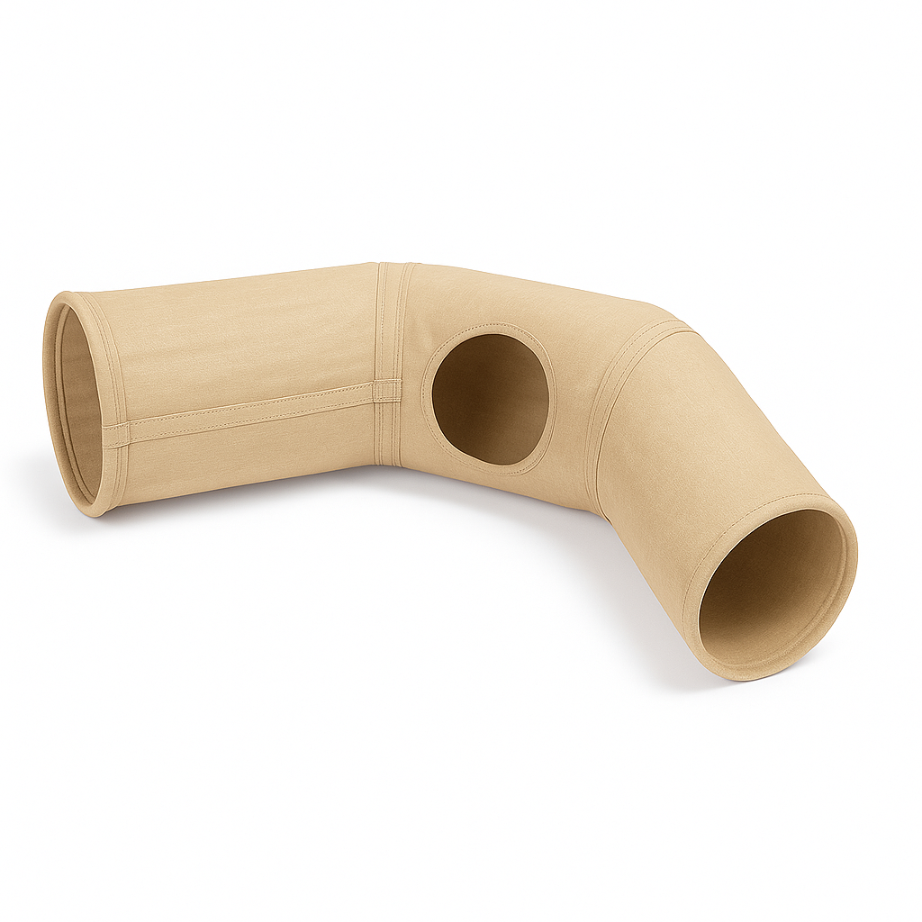 Túnel Dobrável de Camurça para Gatos e Filhotes – Inverno