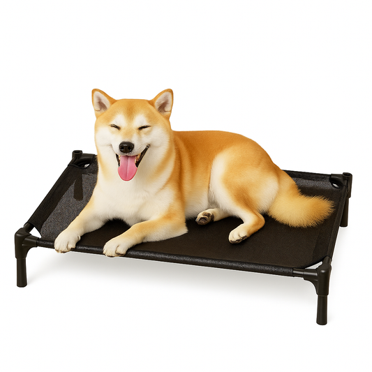 Cama Elevada para Cães Médios Kemorela | Resfriamento e Lavável