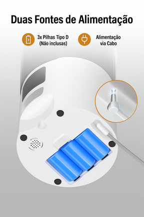 Alimentador Automático Pet 4L Wi-Fi com Timer e Voz