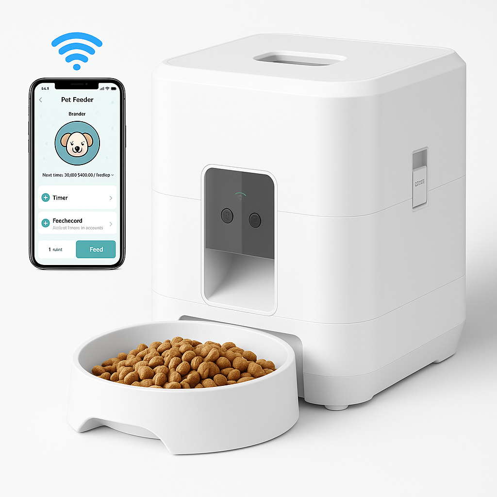 Alimentador Automático Pet Wi-Fi 3,5L com App e Timer