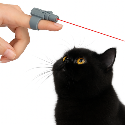 Brinquedo Laser Portátil p/ Gatos – Interativo e Estimulante