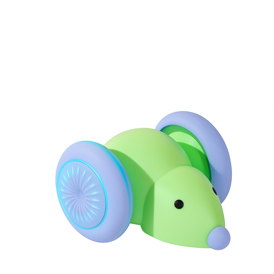 Mouse Elétrico Inteligente p/ Gatos – Brinquedo Interativo