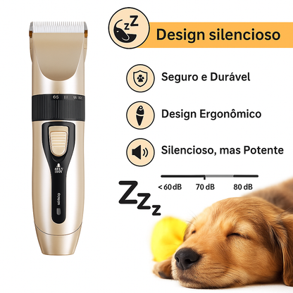 Máquina de Tosa Profissional para Cachorro e Gato Pet