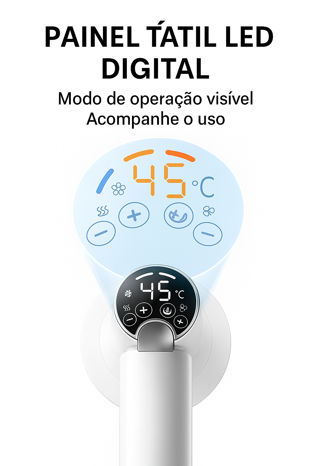 Secador Profissional para Pets com Escova e Vento Quente