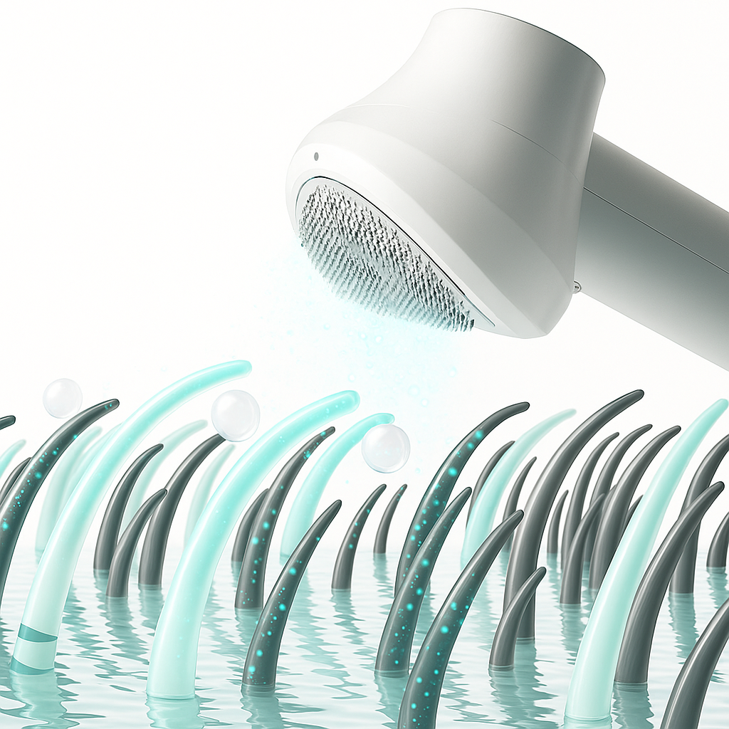 Secador Profissional para Pets com Escova e Vento Quente