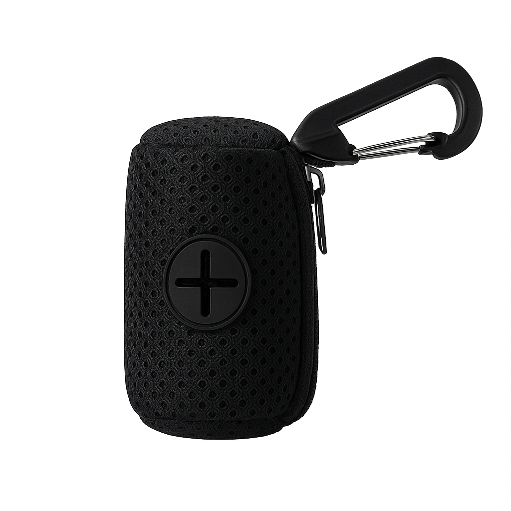 Chaveiro Porta Saquinhos Descartáveis para Cães com Dispensador Portátil e Seguro