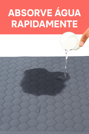 Tapete Higiênico Reutilizável p/ Cães – Lavável e Absorvente