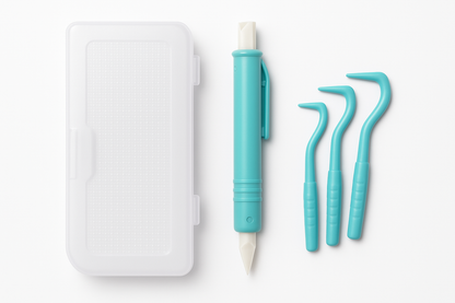 Kit 4 Ferramentas Removedoras de Pulgas e Carrapatos PET