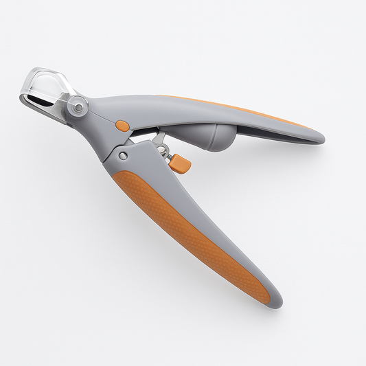 Aparador de Unhas para Pets com LED e Corte Seguro - Cães e Gatos