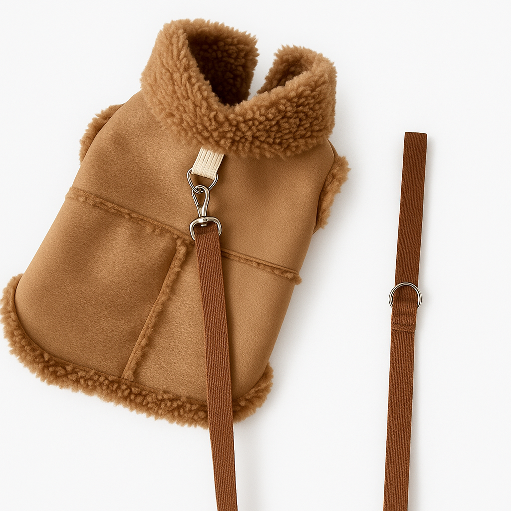 Colete Quente para Cachorro | Outono/Inverno | Ajuste Confortável e Estilo