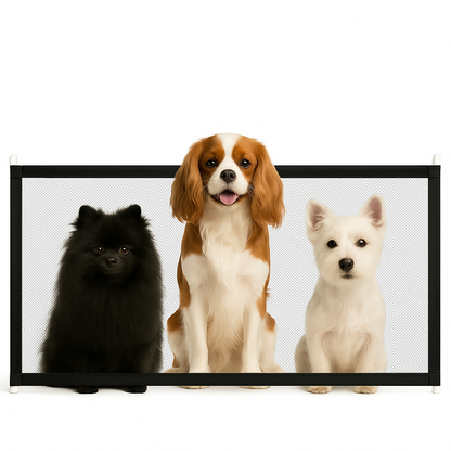 Portão para Cães e Filhotes - Cerca de Segurança com Tela Resistente