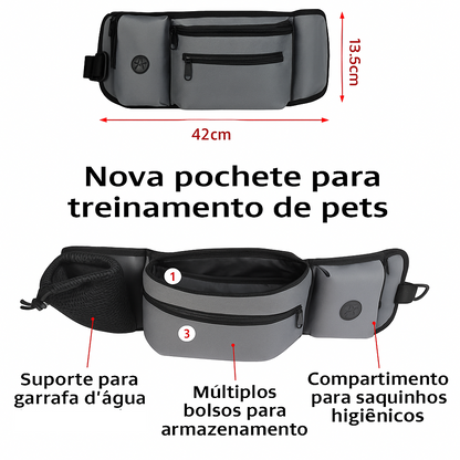 Bolsa de Treinamento para Cães com Vários Compartimentos