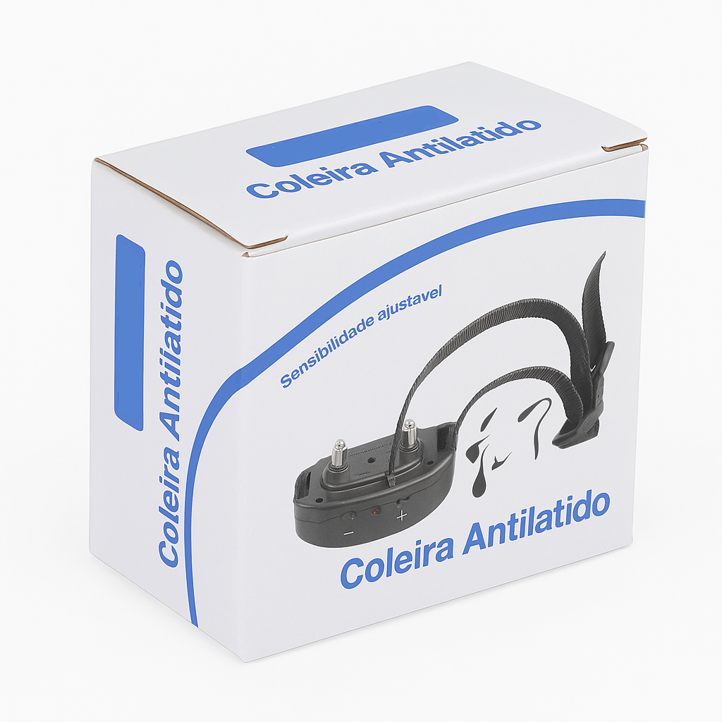 Coleira Antilatido Elétrica 448B para Treinamento Canino