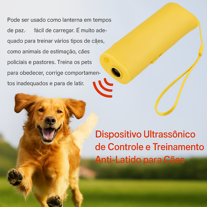 Dispositivo Ultrassônico 3 em 1 Antilatidos com Lanterna