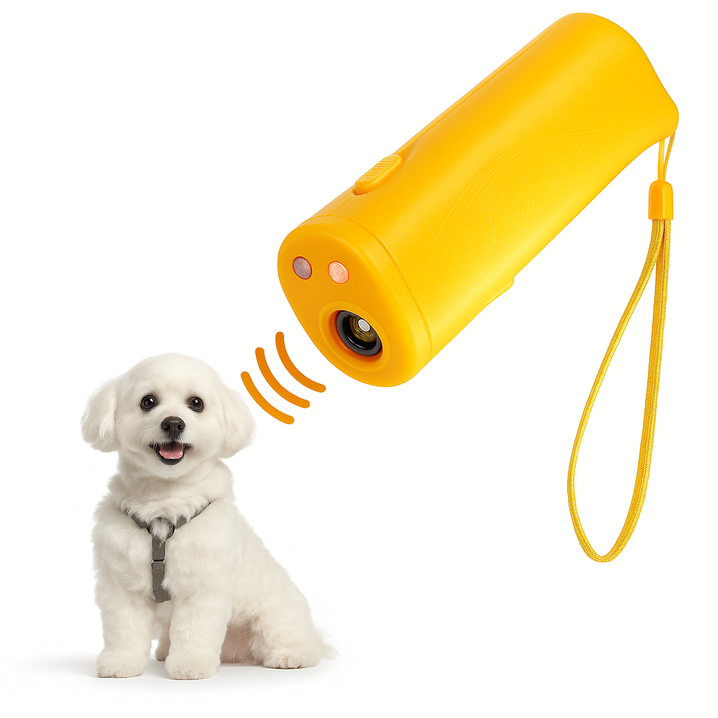 Dispositivo Ultrassônico 3 em 1 Antilatidos com Lanterna