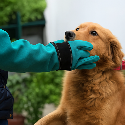 Luvas Antimordida e Arranhão para Pets – Manuseio Seguro e Durável