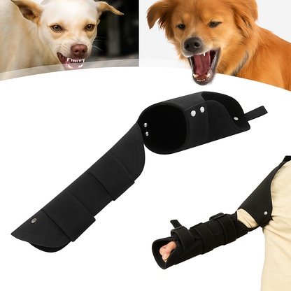 Manga de Treinamento Canino Antimordida em Couro Resistente