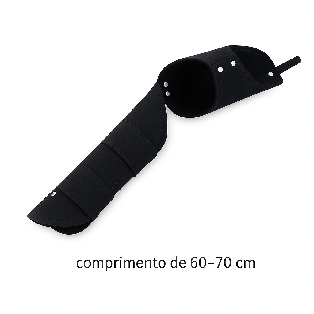 Manga de Treinamento Canino Antimordida em Couro Resistente