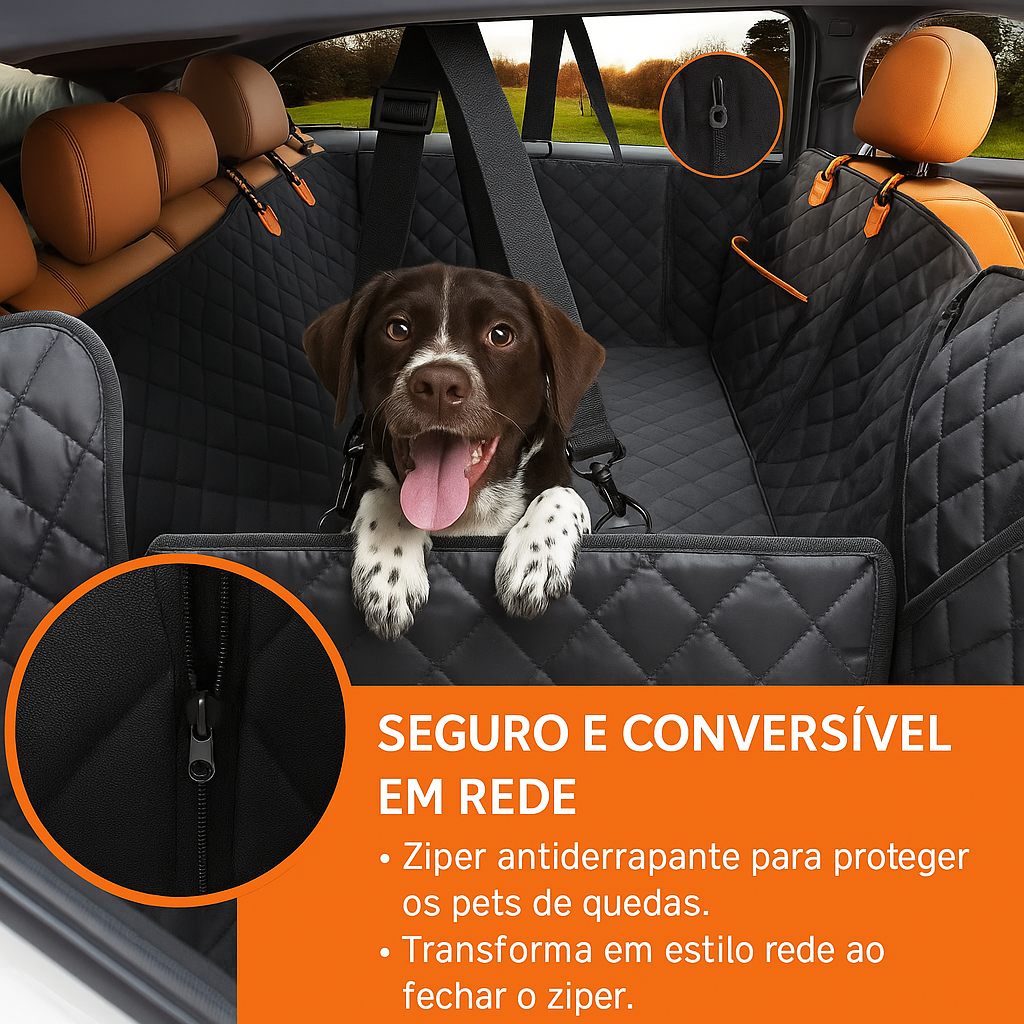 Capa de Banco para Cachorro - Impermeável, Resistente e Confortável