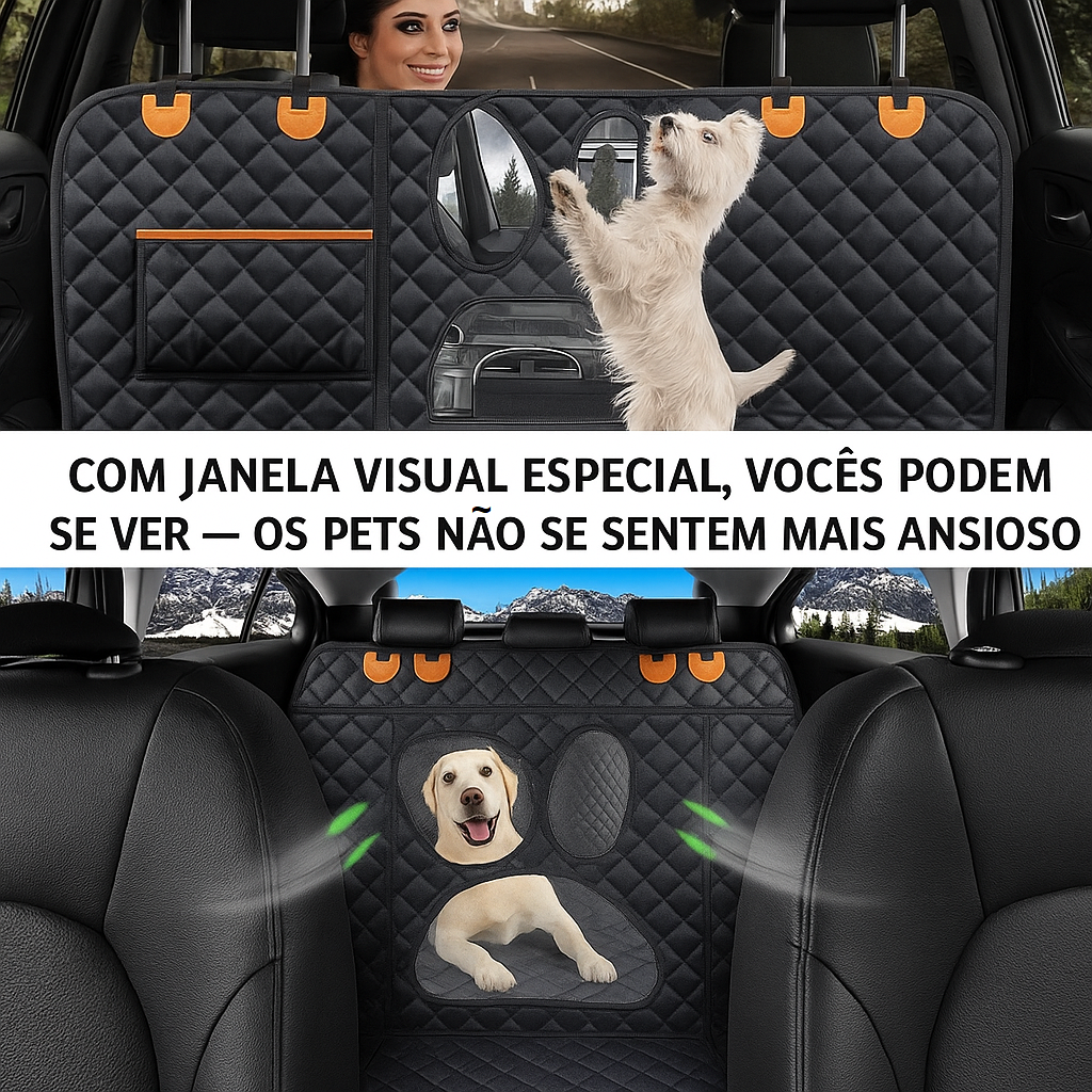 Capa de Banco para Cachorro - Impermeável, Resistente e Confortável
