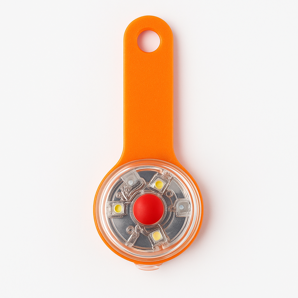 Coleira LED para Cães Anti-Perda Recarregável à Prova d'Água