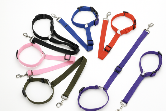 Trela Retrátil para Carro – Segurança e Praticidade para Cães e Gatos