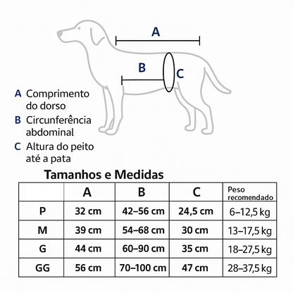 Arnês de Elevação para Cães Grandes | Suporte e Conforto