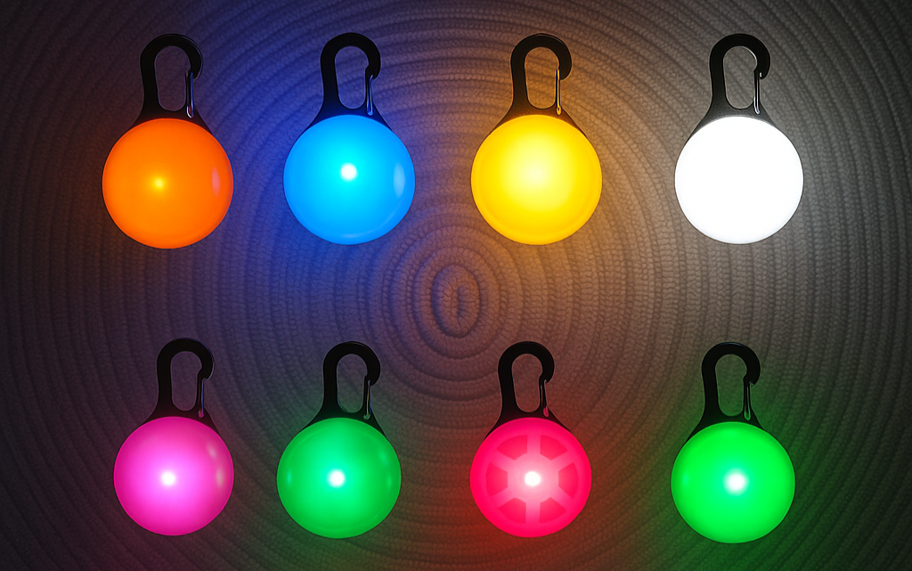 Coleira Brilhante USB para Pets Pequenos – Alta Visibilidade