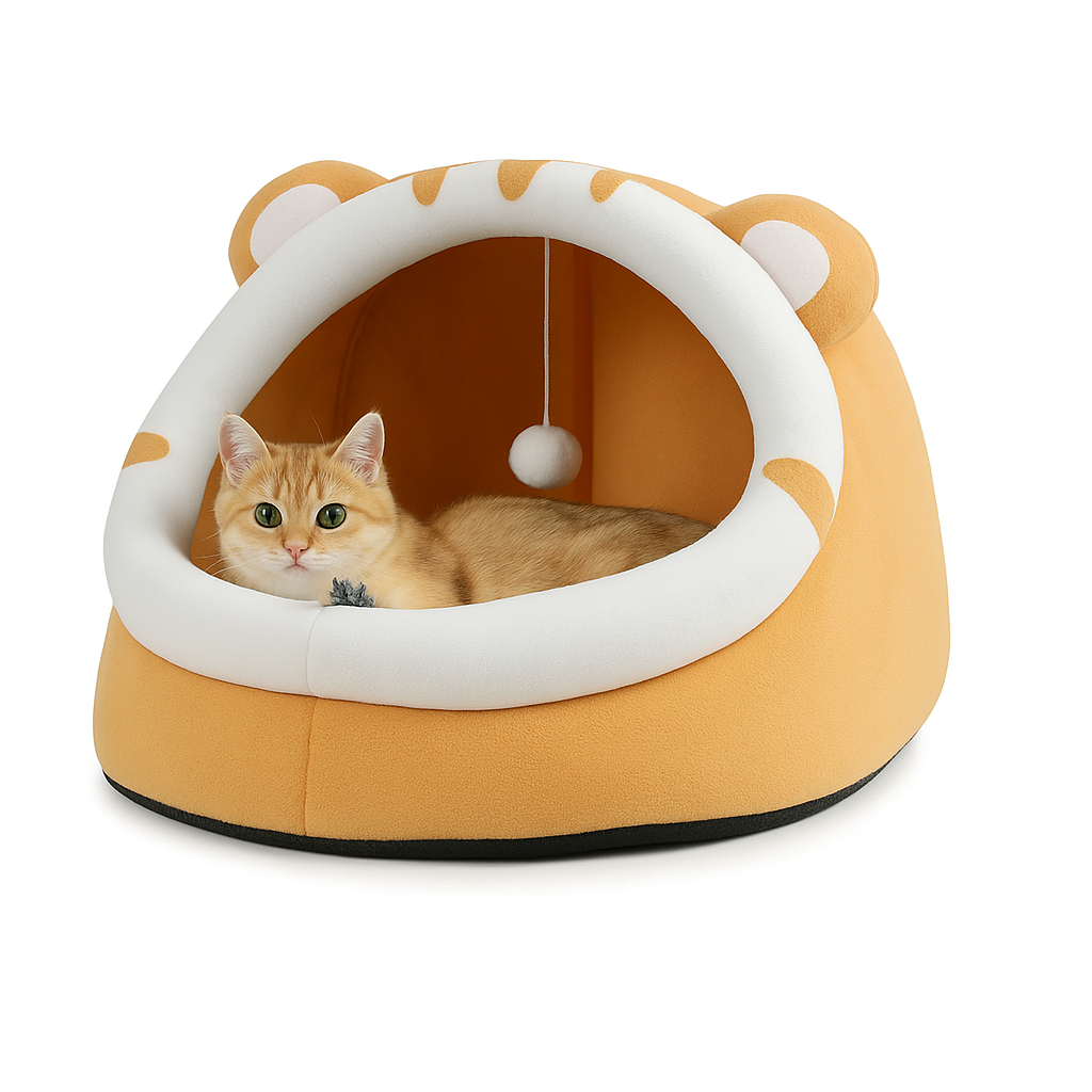 Cama Quente para Gatos e Cães | Sofá Pelúcia Confortável