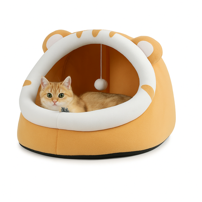 Cama Quente para Gatos e Cães | Sofá Pelúcia Confortável