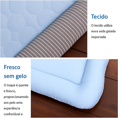 Cama Refrescante para Cães e Gatos | Almofada de Verão