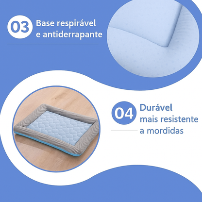 Cama Refrescante para Cães e Gatos | Almofada de Verão