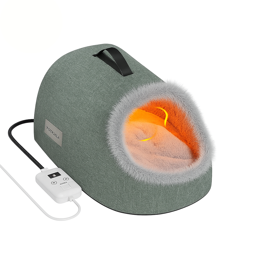 Ninho de Gato Elétrico Xiaomi Popo | Cobertor Aquecedor Macio e Destacável