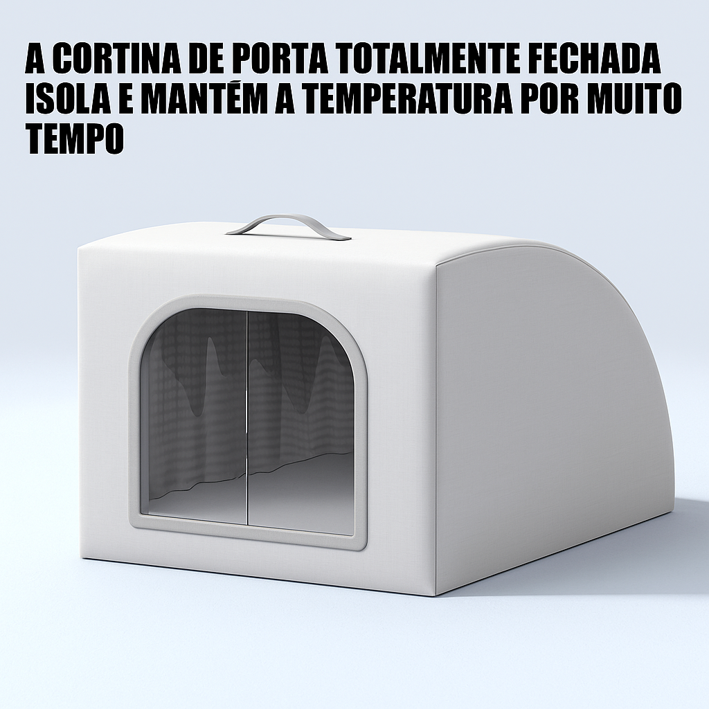 Casa térmica para cães e gatos com resfriamento portátil
