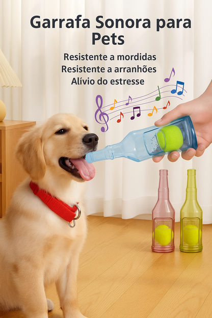 Brinquedo Interativo e Mastigável para Cães com Som