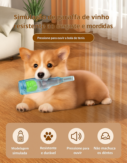 Brinquedo Interativo e Mastigável para Cães com Som