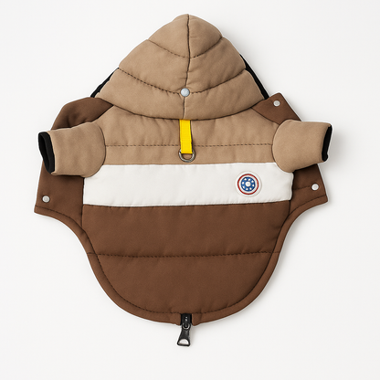 Casaco de Algodão Quente para Cães e Gatos no Inverno