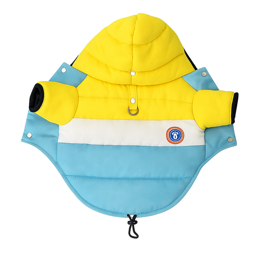 Casaco de Algodão Quente para Cães e Gatos no Inverno