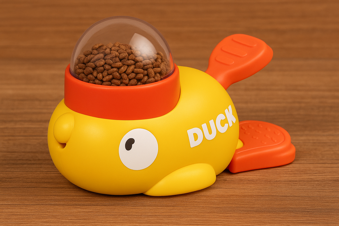 Brinquedo Automático Pet Pato – Treino e Porção Ideal