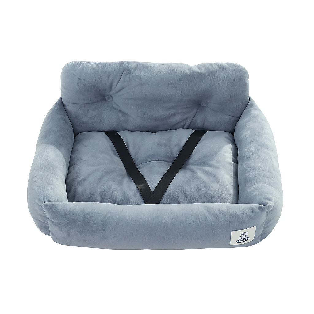 Cama para Cachorro e Gato Viagem | Capa de Assento Segura