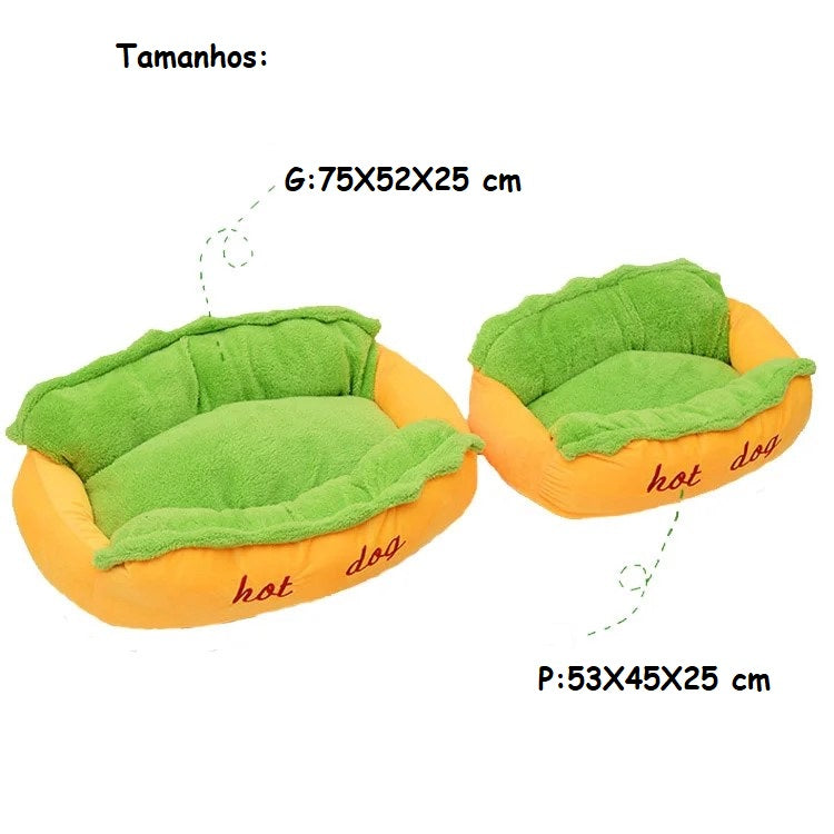 Cama Grande para Cães e Gatos | Material Macio, Quente e Fácil de Limpar