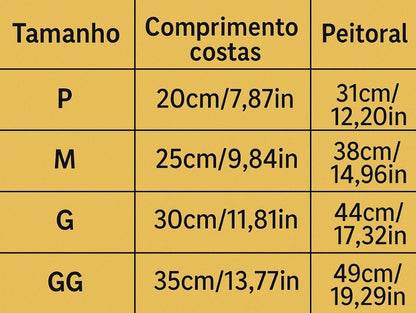Jaqueta Impermeável Térmica para Cachorro - Conforto e Proteção