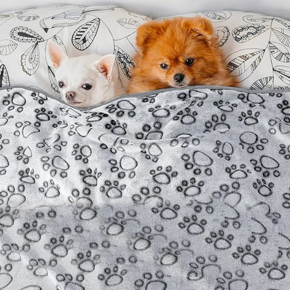 Cobertor Pet de Flanela Lavável | Macio, Quente e Confortável