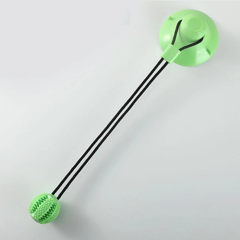Brinquedo Interativo com Ventosa e Som para Cães