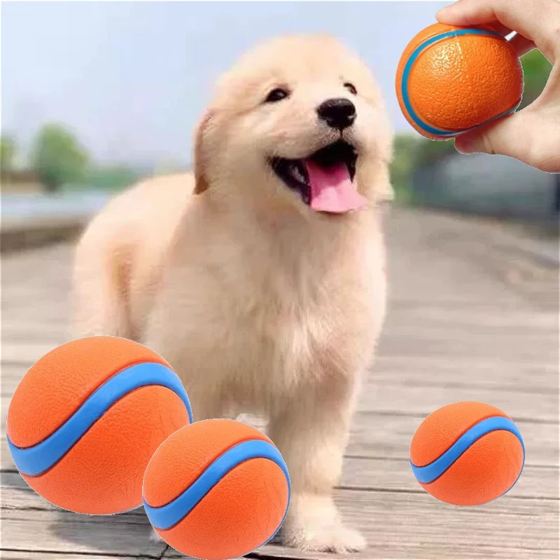 Kit Bolas de Borracha para Cães 2 Unid | Ultra Resistente e Interativa
