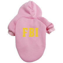 Casaco FBI Pet com Capuz | Quentinho e Estiloso