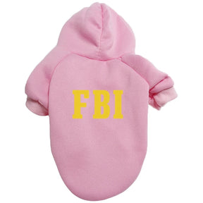 Casaco FBI Pet com Capuz | Quentinho e Estiloso